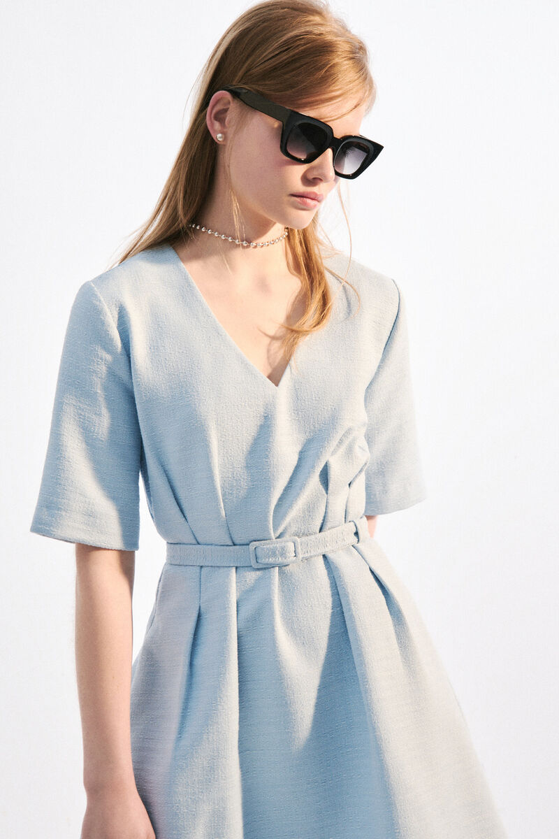 Robe Rosina bleu ciel femme