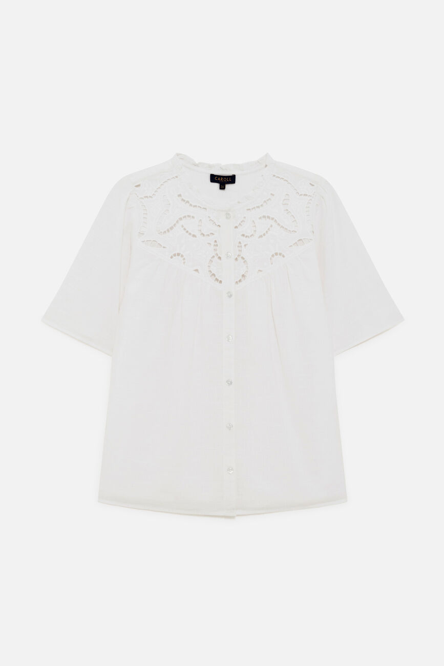 camille shirt white woman