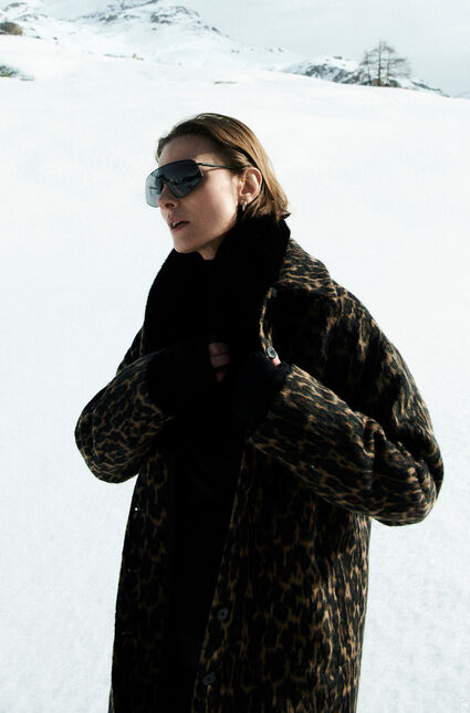 Manteau Ganderine beige femme