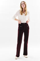 Pelley pants burgundy woman
