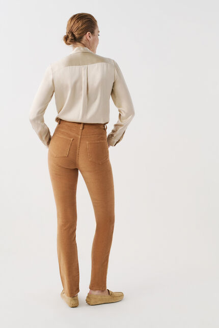 Pantalón pchicagov camel mujer