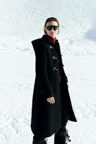 Ganville coat black woman