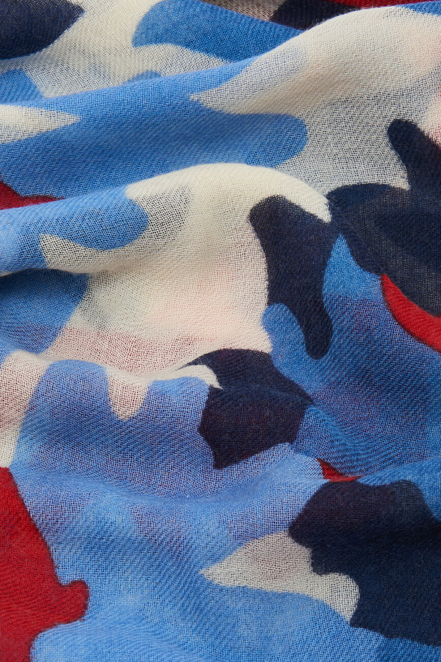 Foulard anna bleu femme