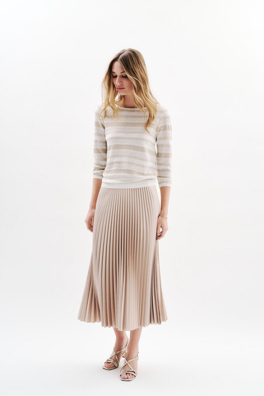 Pull Mchristina ecru femme