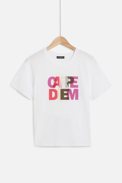 T-shirt taren blanc femme