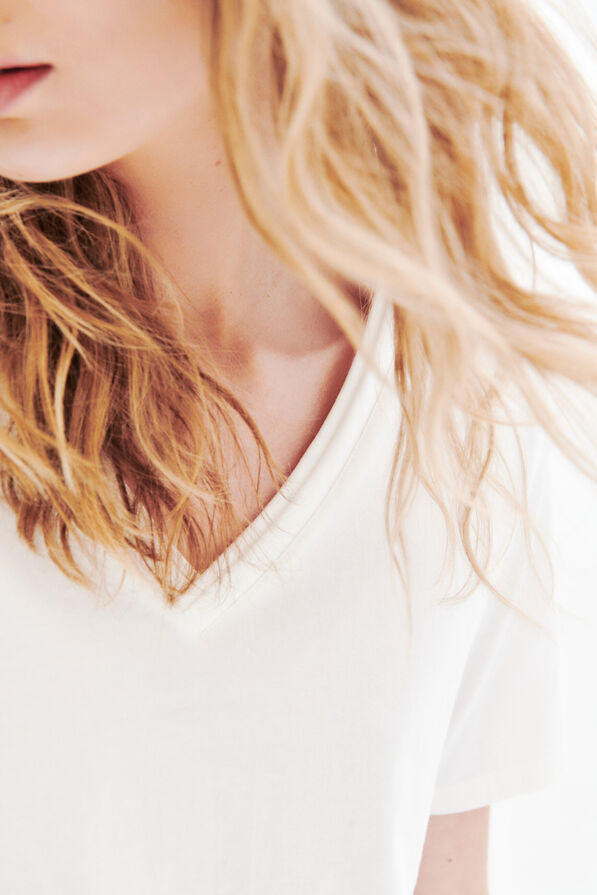 T-shirt tsally blanc femme