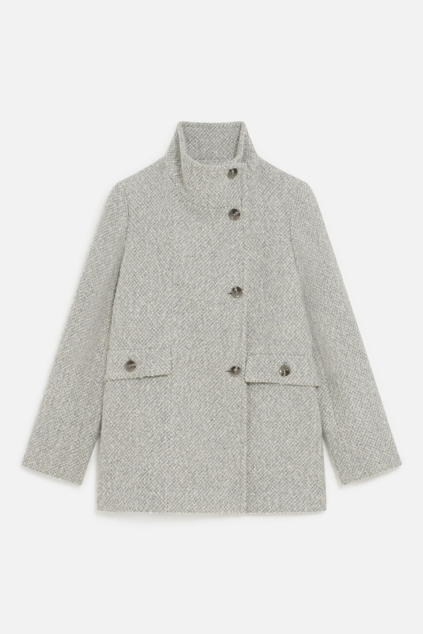 Gaston coat light grey woman