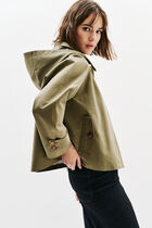 Gaya coat khaki green woman