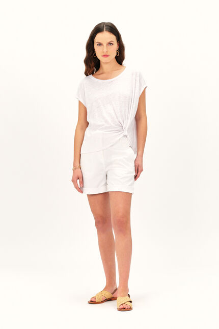 T-shirt timeo blanc femme