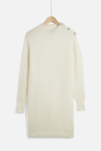 robe cameron ivoire femme