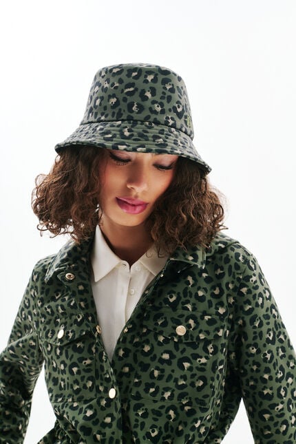 Sombrero Bob3 verde caqui mujer