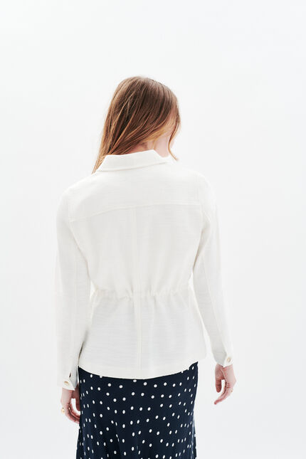 Veste Grace2 ecru femme