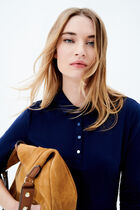 Tirus t-shirt navy blue woman