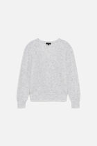 Mpsencer sweater light grey woman