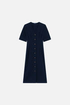 Rosario dress navy blue woman