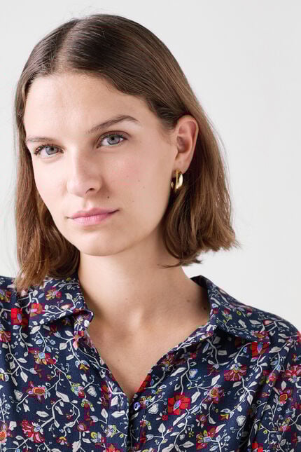 Cdanya shirt navy blue woman