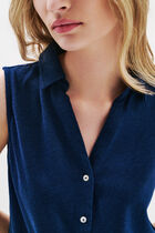 Tester t-shirt navy blue woman