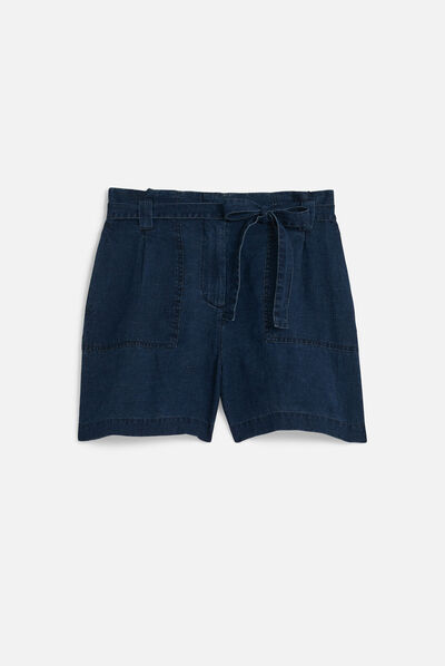 short stephen denim baby bleu femme