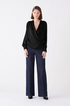 Coeurly blouse black woman