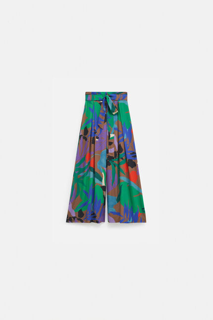 Pantalón patrice verde menta mujer