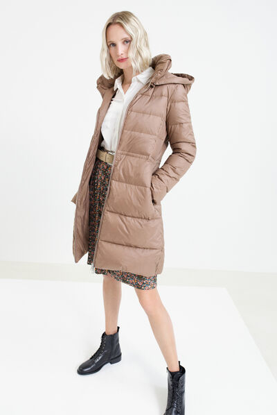 manteau ariana marron femme