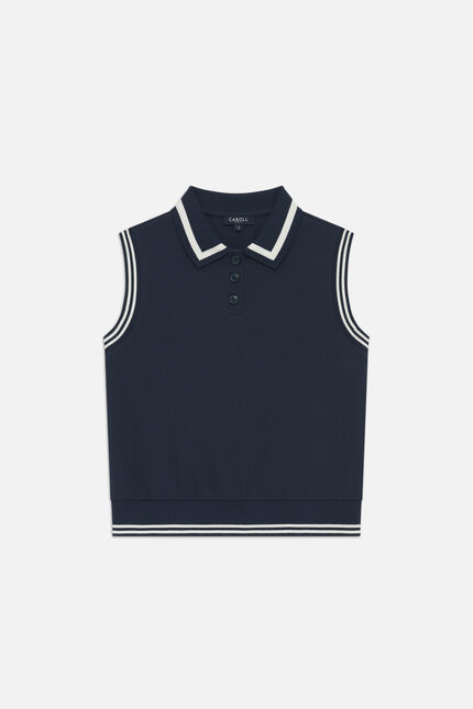 T-shirt tennis blu navy donna