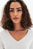 Tpepe t-shirt ecru woman