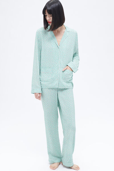 Pyjama axel vert clair femme