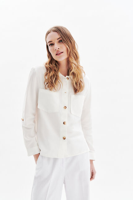 Veste Vaky ecru femme