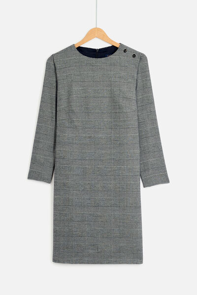 robe swann noir femme