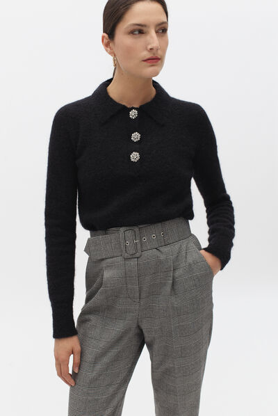 pull alexis noir femme