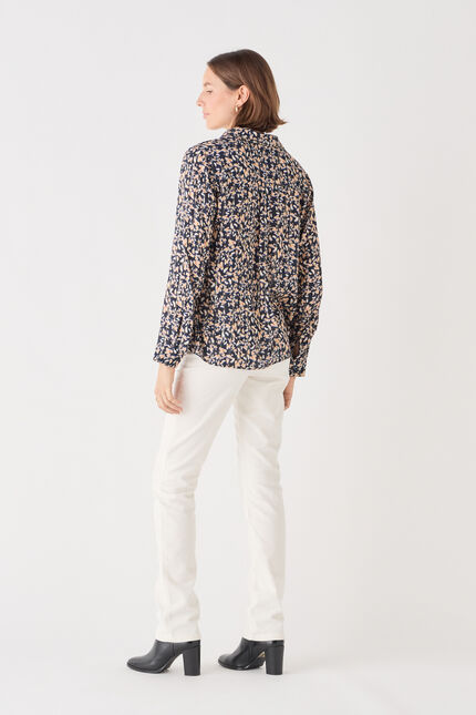 Blouse Lovely1 bleu marine femme