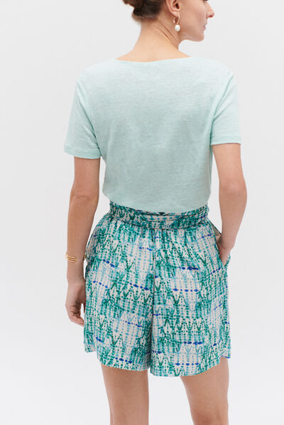 short maelo vert emeraude femme