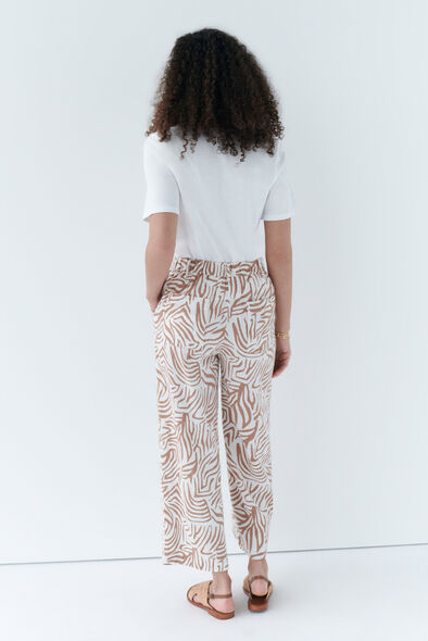 Pantalon panda1 marron clair femme