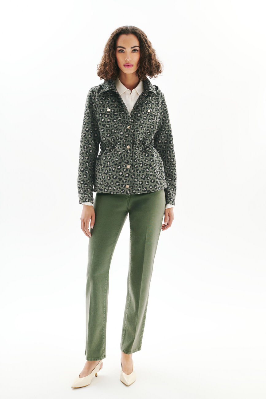 Parka Gracyleo vert kaki femme