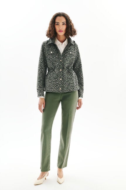 Parka Gracyleo vert kaki femme