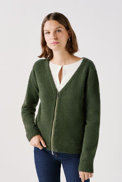 Mlogan waistcoat light green woman