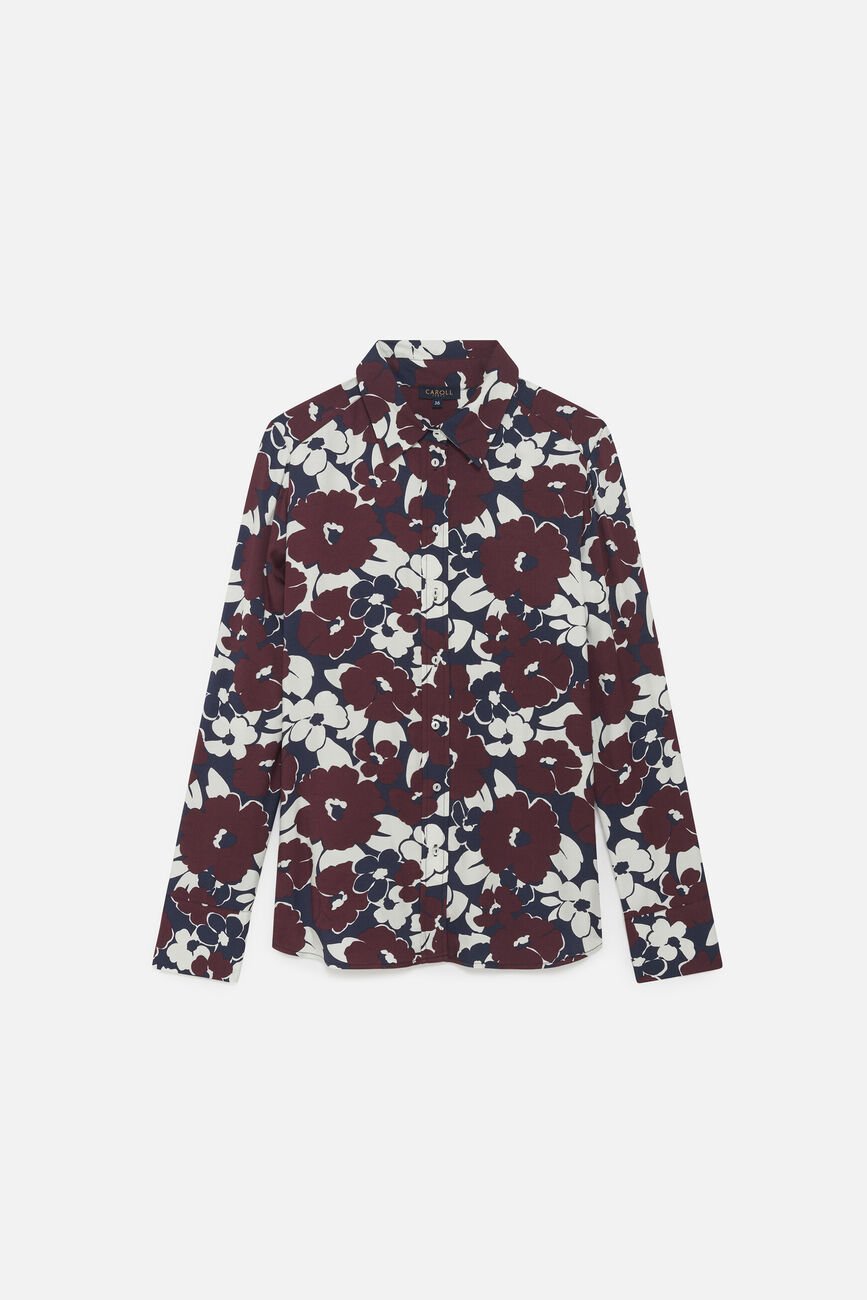 cessy1 shirt burgundy woman