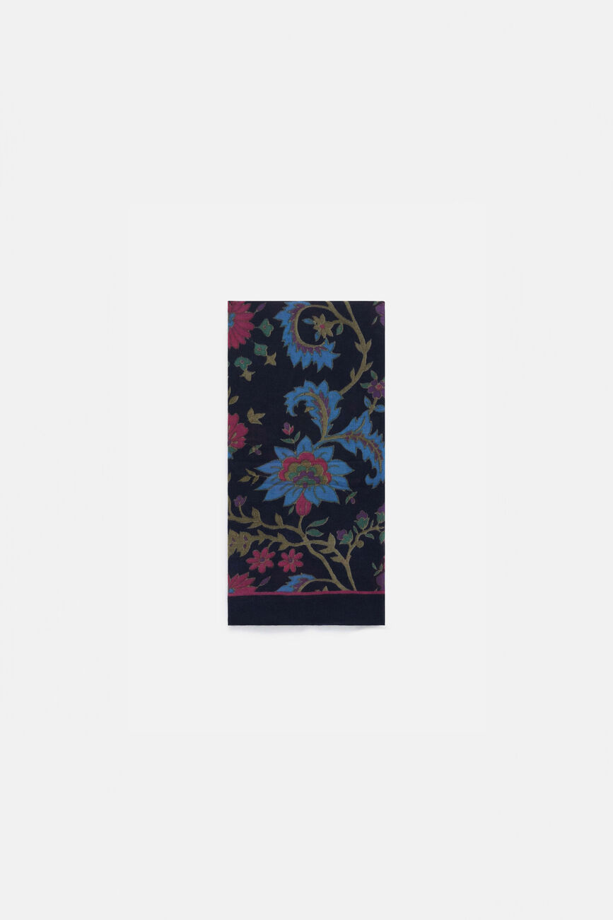 Sjaal Lami marineblauw vrouw
