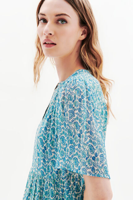 Robe Rpartyc2 bleu turquoise femme