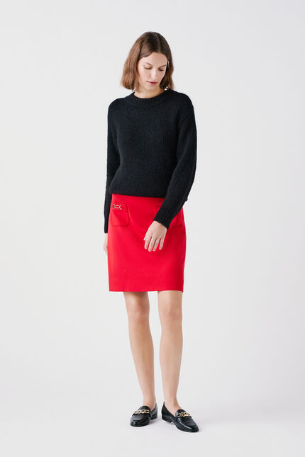 Jupe Jaddy rouge femme