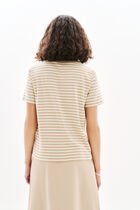 T-shirt Thea1 taupe woman