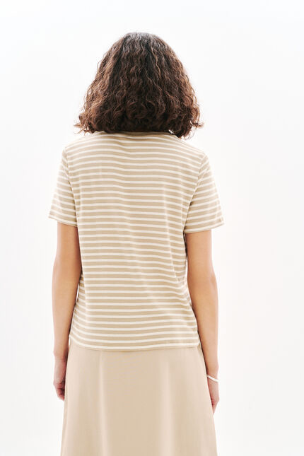 T-shirt Thea1 maulwurfsgrau damen