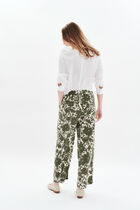 Panda trousers khaki green woman