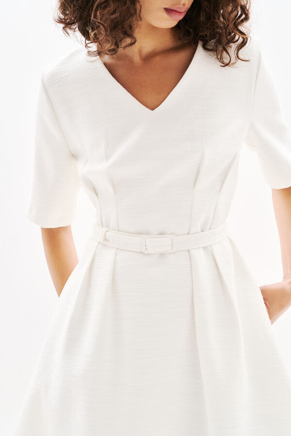 Robe Rosina ecru femme