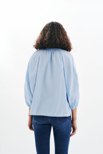 Caubie-Hemd himmelblau damen