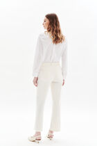 Prunelle trousers ivory woman