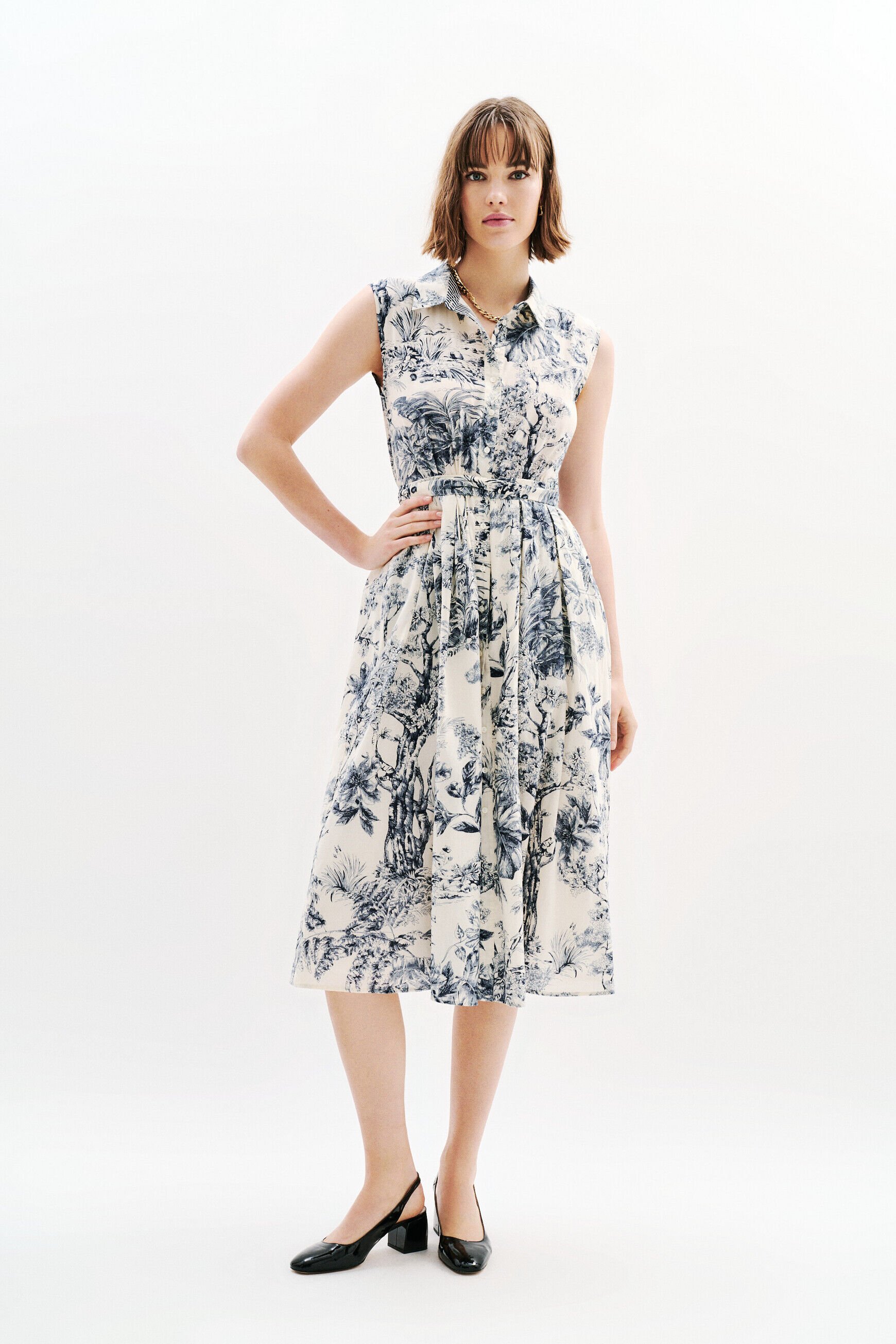 Robe rbetty bleu marine femme