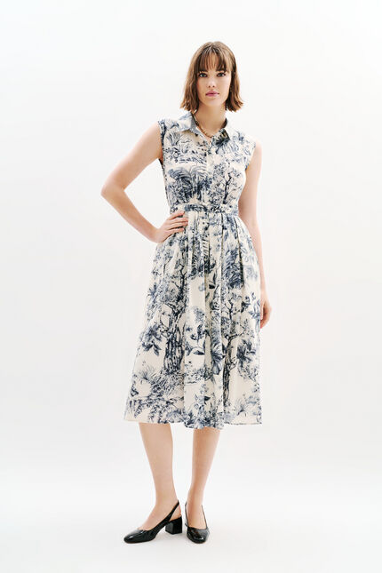 Vestito rbetty blu navy donna