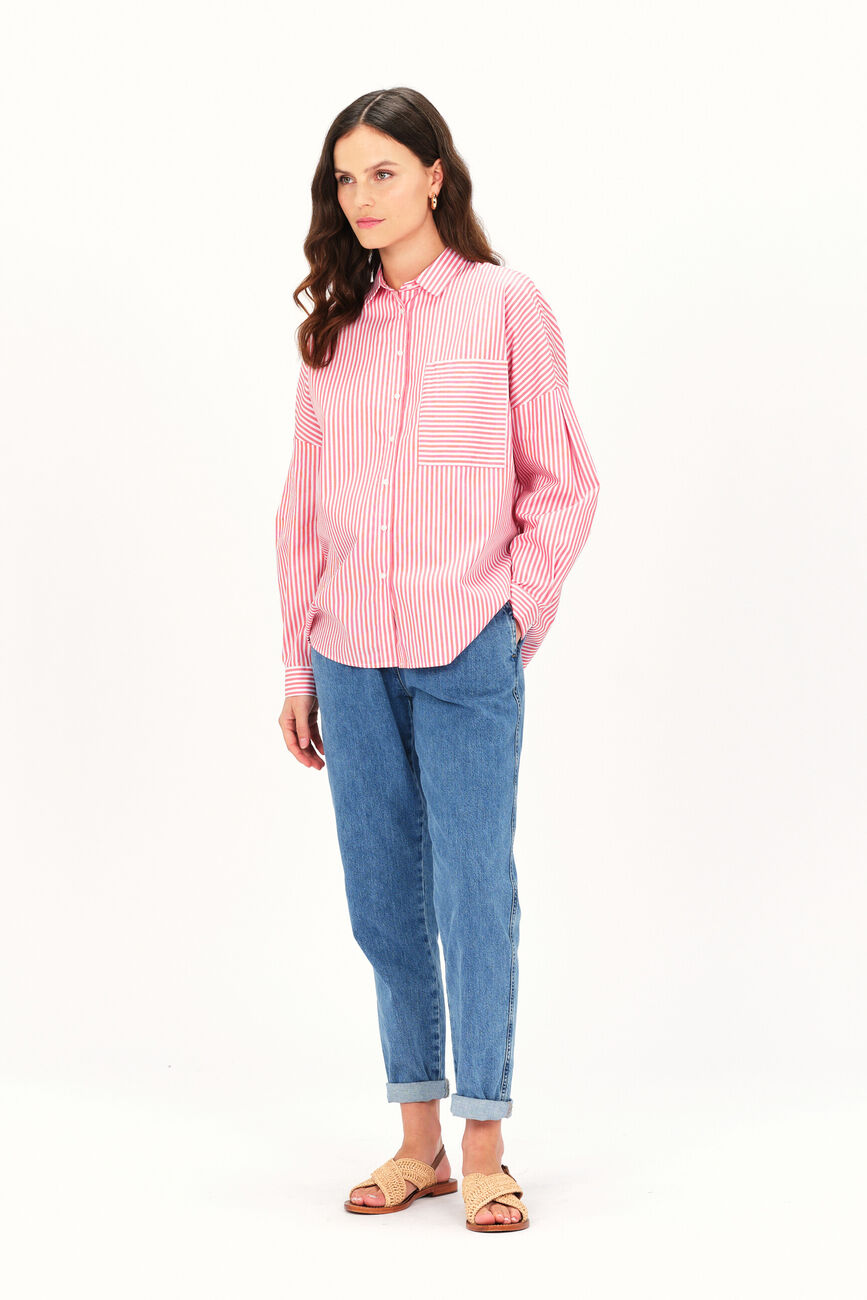 Claudine shirt light red woman